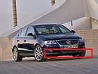 Спойлер-губа переднього бампера Фольксваген Пассат Б6 - Volkswagen Passat B6 (2005-2010), фото 4
