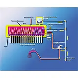 Геліоколектор ALTEK SP-CL-30 безнапірний термосифонний з напірним теплообмінником на 300 л гарячої води, фото 2