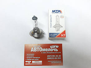 Лампа галогенна MTA H7 24V 100W