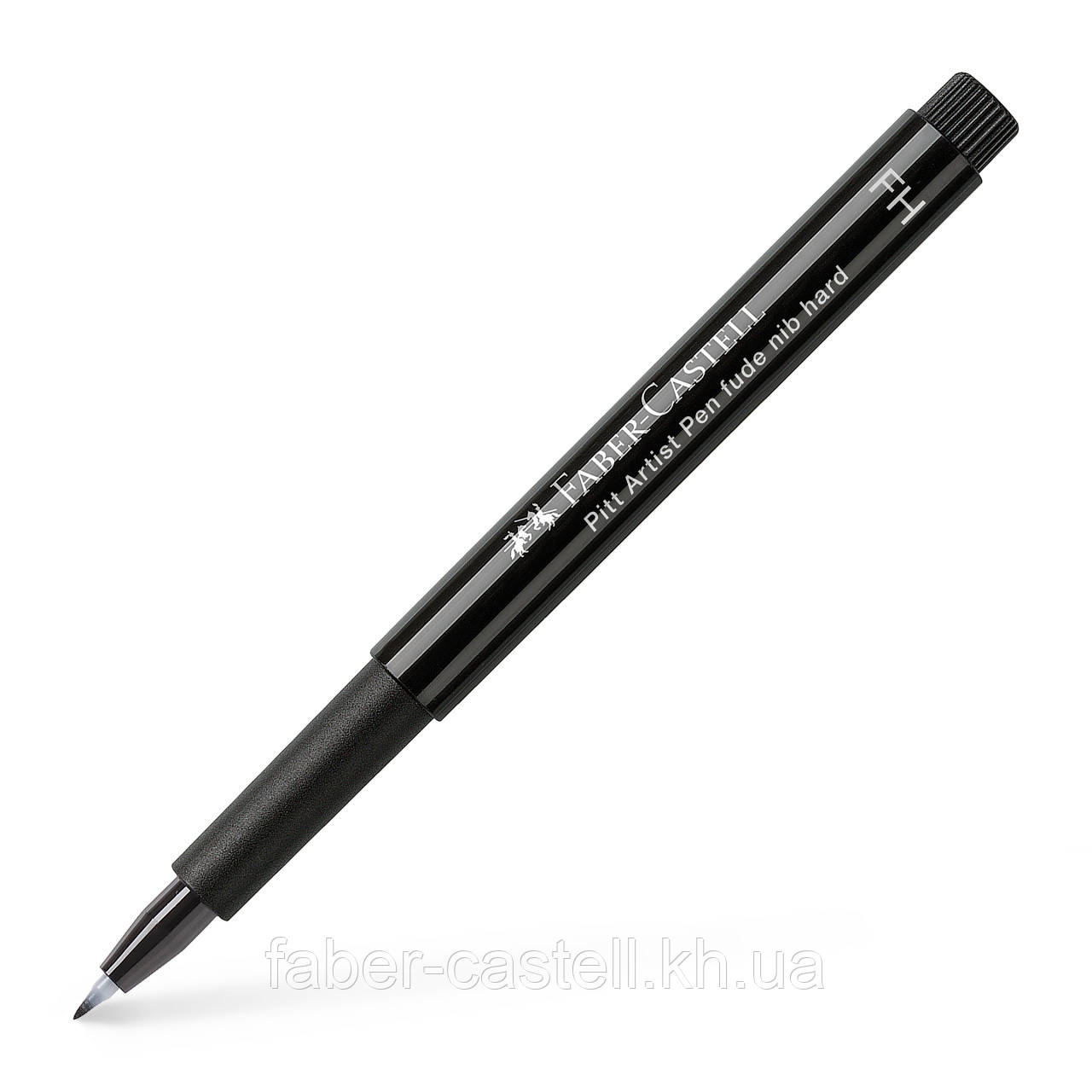Ручка капілярна Faber-Castell Pitt Artist Pen Fude hard, колір чорний №199, 167895