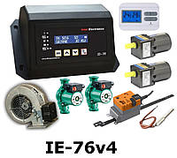 IE-76v4 Автоматика для котла с автоматической подачей и авторозжигом топлива.