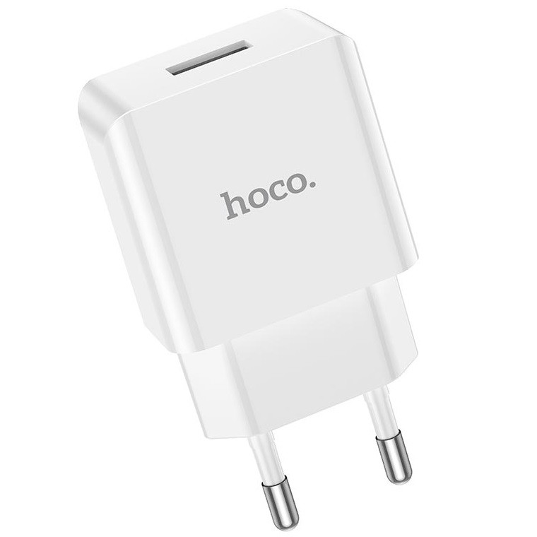 Зарядний пристрій HOCO C106A |1USB, 10.5W/2.1A| Білий, фото 1