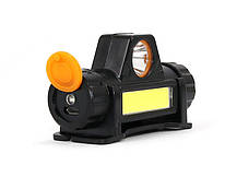 Ліхтар налобний Bailong BL-101 (8101) магніт, фото 3