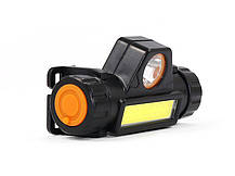 Ліхтар налобний Bailong BL-101 (8101) магніт, фото 4