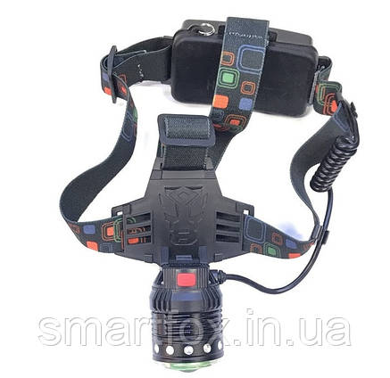 Ліхтарик налобний BL 228 COB T6, фото 1