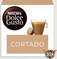 Кофе в капсулах NESCAFE Dolce Gusto Cortado 30 шт Нескафе Дольче Густо Кортадо