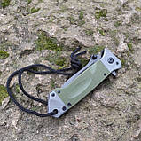 Ніж інерційний Browning Tanto G10, 8Cr13MoV, фліпер, викидний, олива,, фото 6