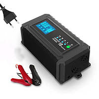 Автоматическое зарядное устройство 12-24В 10А для для аккумулятора авто/мото/скутера 4-150Ah с десульфатацией
