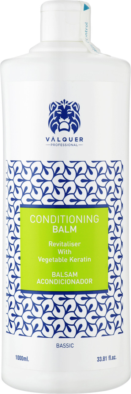 Кондиціонер для волосся Valquer бальзам відновлювальний Conditioning Balm для жирного та сухого волосся 1 л