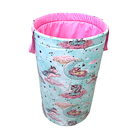 Кошик для іграшок, для дівчинки "Єдинороги"