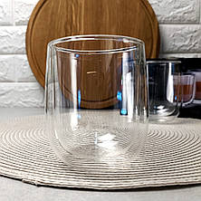 Склянки 250 мл з подвійними стінками Ardesto для латте 2 шт (AR2625G), фото 3