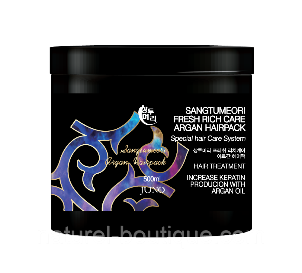 Маска для волосся Juno Fresh Rich Care Argan відновлювальна 500 мл