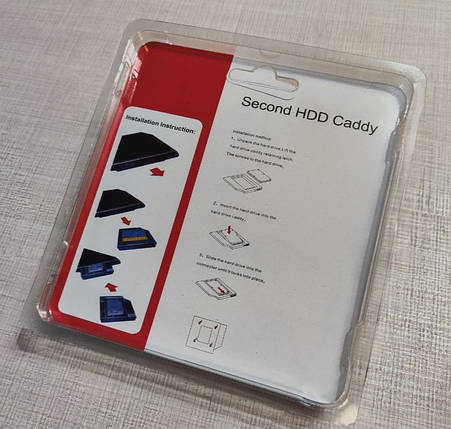 Оптібей кишеня SSD HDD кейс HDD Optibay 12,7мм, фото 3