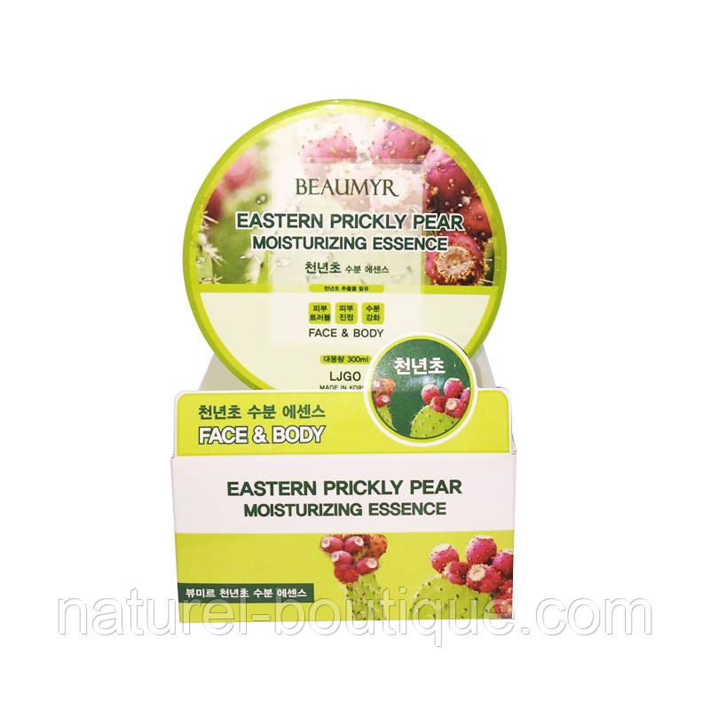 Універсальний гель для тіла та обличчя Beaumyr Eastern Prickly Pear Moisturizing Essense Face Body з опанцією