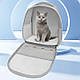 Рюкзак-переноска для кішок Taotaopets 261102 32*24*40 cm Gray, фото 4