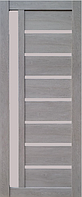Дверь межкомнатная КДФ (KDF) Аркадия ПВХ коллекция SONATA(PVC) цвет Дуб Скандинавский стекло сатин
