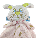 Дитячий рушник Туреччина для новонародженого рожевого (ХДН65), фото 2