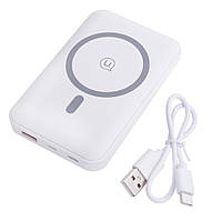 Power Bank 10000mAh 37Wh (Rated Capacity: 6000mAh) US-CD173 PB64 QC3.0+PD 20W белый (USAMS) USAMS