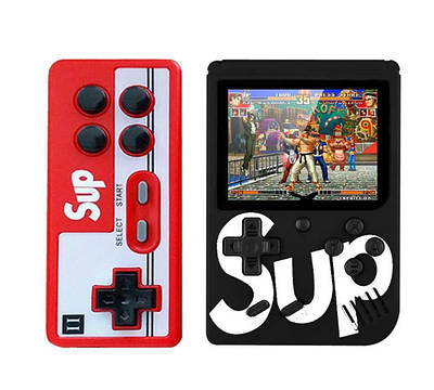 Портативна ігрова приставка Sup 400 ігор Game Box з джойстиком Чорна 194397