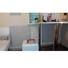 Обогреватели керамические под столиком мастера