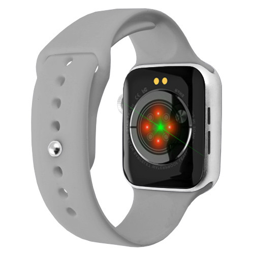 Смарт часы Smart Watch фитнес браслет i12 Aluminium Viber голосовой вызов silver - фото 3 - id-p1797760897