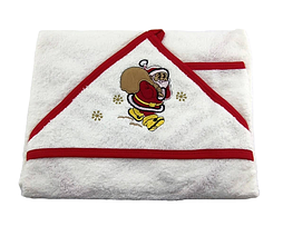 Дитячий рушник-конверт Туреччина для новонародженого подарунок білий (ХДН82)