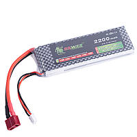 Аккумулятор LP1335108 25C, 7.4V 2200mA, 2S1P (Airplane battery) LiPower