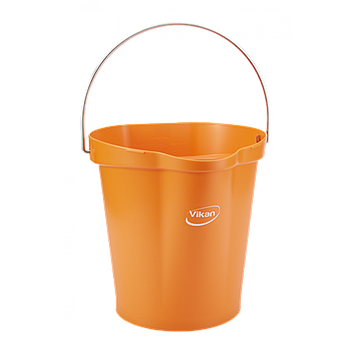 Відро поліпропіленове Vikan 12 л помаранчеве
