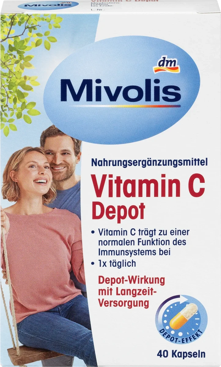 Биологически активная добавка Vitamin C Depot, 40 шт.