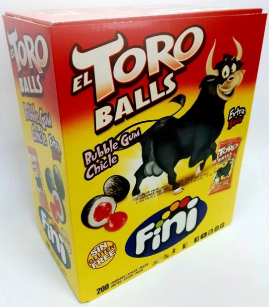 Жуйки Fini El Toro balls 200 шт., фото 1