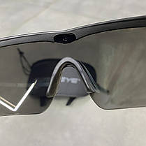 Окуляри балістичні Swiss Eye Raptor New Black, сертифіковані, чохол та 2 змінних скла, окуляри тактичні, фото 4
