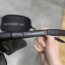 Окуляри балістичні Swiss Eye Raptor New Black, сертифіковані, чохол та 2 змінних скла, окуляри тактичні, фото 5
