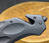 Тактичний складаний ніж Tactical викидний ніж розкладний кишеньковий ніж для полювання AK-187, фото 5