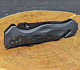Тактичний складаний ніж Tactical викидний ніж розкладний кишеньковий ніж для полювання AK-187, фото 7
