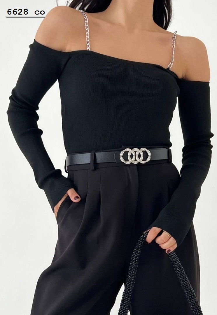 Кофтинка жіноча з ланцюжками 6628 со, фото 1