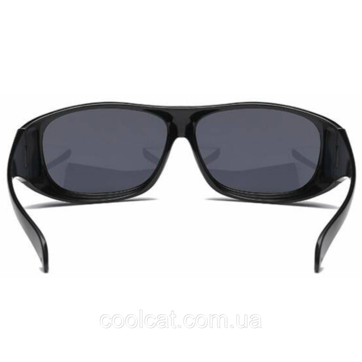 Солнцезащитные очки для водителей HD Vision, Темно-серые / Очки для вождения - фото 3 - id-p1671024486