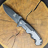 Тактичний складаний ніж Tactical викидний ніж розкладний кишеньковий ніж для полювання GT-69, фото 7