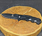 Тактичний складаний ніж Tactical викидний ніж розкладний кишеньковий ніж для полювання GT-69, фото 6