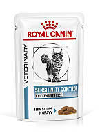 Влажный корм Royal Canin Sensitivity Control для кошек (кусочки в соусе) 85 г