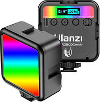 Світлодіодна RGB накамерна лампа – панель Ulanzi VL49 RGB кольоровий LED відео світло