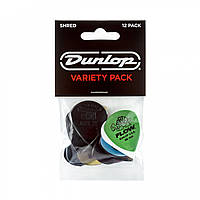 Медиатор Dunlop SHRED PICK VARIETY PACK PVP118 (12шт.)