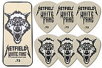 Медиаторы Dunlop PH122T.73 James Hetfield White Fang Flow 0.73mm (6шт.)