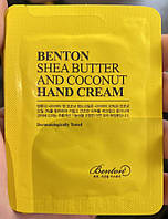 Крем для Рук с Маслом Ши и Кокосом Benton Shea Butter and Coconut Hand Cream - Пробник