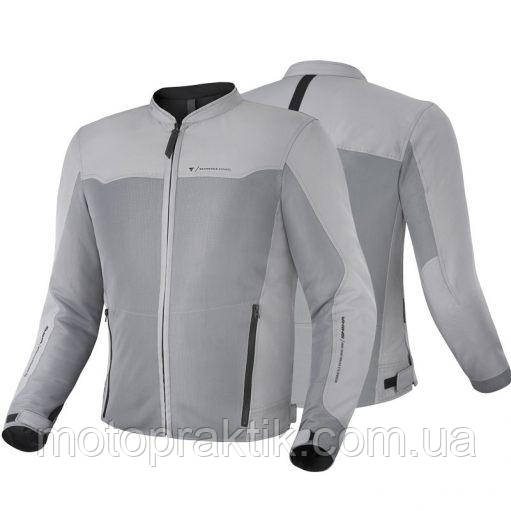 Shima OpenAir Summer Jacket Grey, S - Мотокуртка текстильна літня із захистом