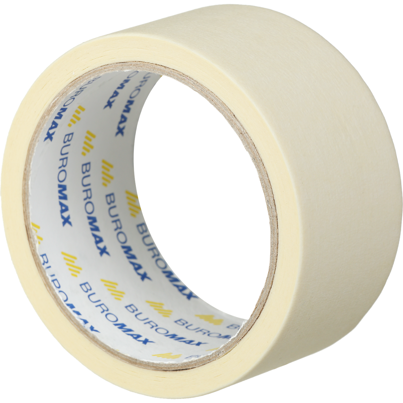 Клейка стрічка Buromax 48 мм х 20 м малярна біла (BM.7600), фото 1
