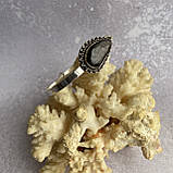 Браслет гіперстен браслет з натуральним каменем гіперстен браслет з гіперстеном у сріблі. Індія, фото 2