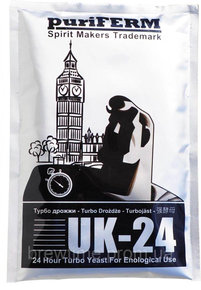 Сухі турбо дріжджі PuriFerm UK-24, 175г.