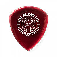 Медиатор DUNLOP FLOW GLOSS PICK 2.0MM 550R2.0 (12шт.)