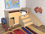 Дитяче ліжко горище ДМО 50, фото 3