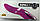 Кліторальний вібратор Язичок на аккумуляторі, фіолетовий, фото 4